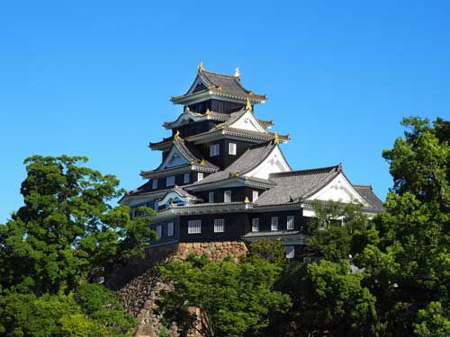 岡山城